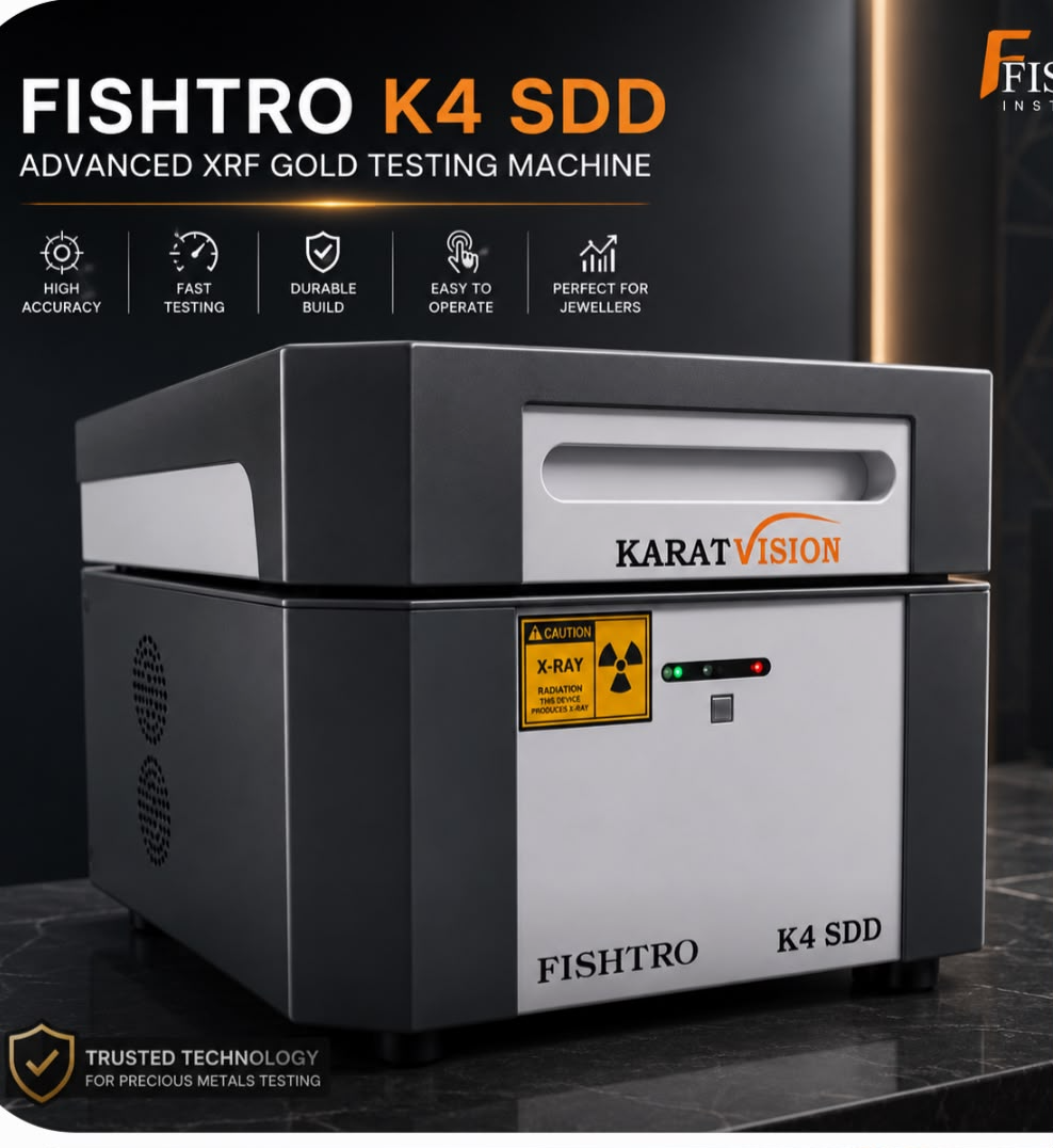 K4 Series XRF Spectrometer - Gold Edition with Gold Ornaments