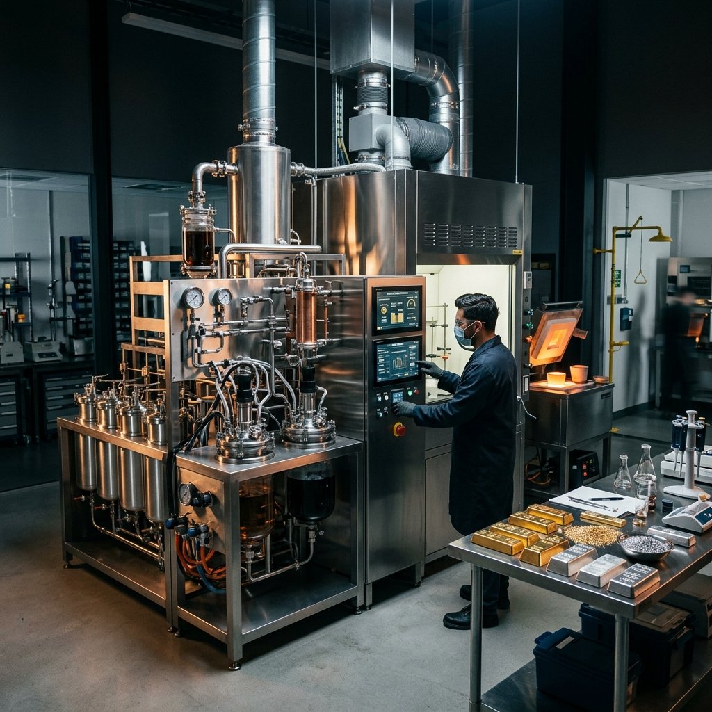 High Tech Jewelry Refinery Machine